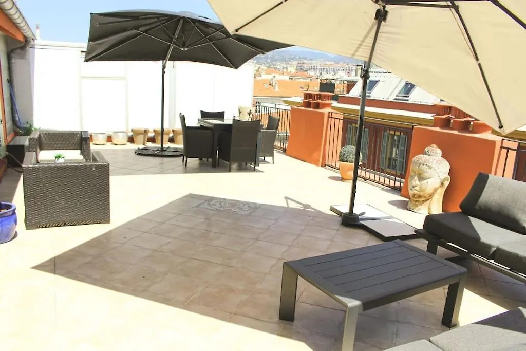 Place Massena In Nice Center - 3 Bedrooms Top Floor Франция